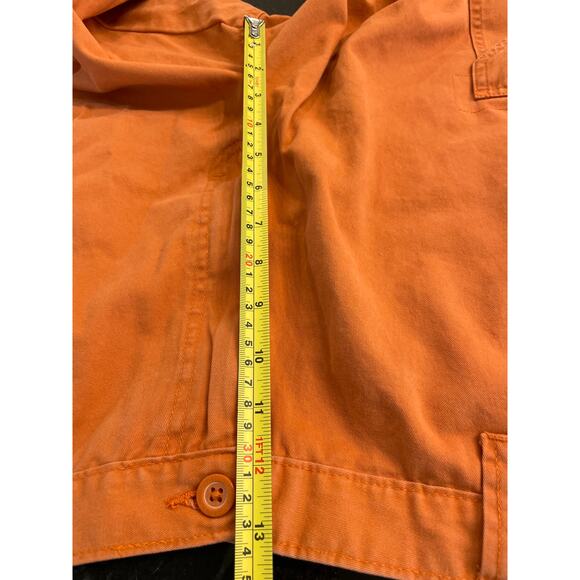 Wrangler Terra Cotta Orange Cargo shorts 100% Cotton sz 36 - Picture 5 of 7